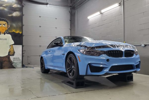 BMW m4 3m Paint Protection film